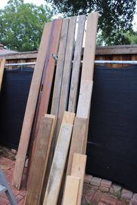 lot 74 image: Misc. wood pieces