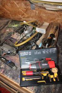 lot 80 image: Soldering guns