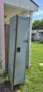 lot 188 image: Metal storage locker