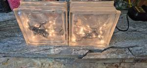 lot 177 image: Lighted glass blocks