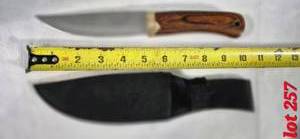 lot 257 image: Frost cutlery knife