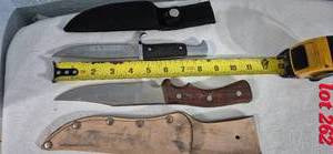 lot 262 image: Fixed blade knives
