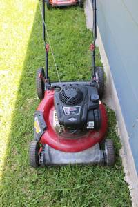 lot 194 image: Red yard mower