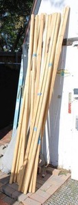 lot 181 image: Wood boards most are 8ft. 2x2
