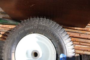 lot 107 image: 13 Tire 13x5.00-6 (not for highway)