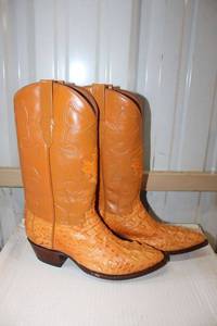 lot 18 image: Buttercupmango color boots size 10