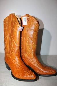 lot 337 image: Los Altos mangobrown color boots size 9