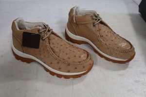 lot 555 image: Red Diamond taupe color tennis shoes size 9