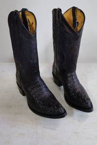 lot 146 image: Hacienda black color boots size 9