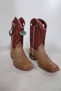 lot 692 image: Twinstone red and tan color boots size 11
