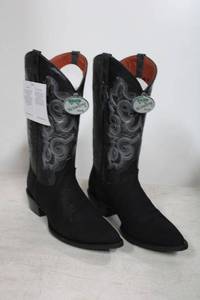 lot 595 image: Twinstone black boots size 9.5