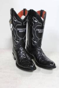 lot 594 image: Twinstone black boots size 10