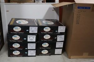 lot 1090 image: 8 pairs of Twinstone boots, mixed variety and sizes, see photos  (8 times the money)