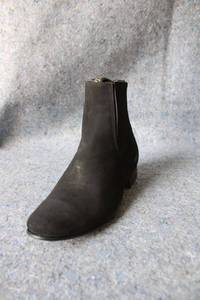 lot 914 image: Twinstone velvety black color ankle boots, size 10.5