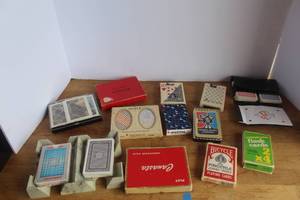 lot 15 image: Collection of playing cards