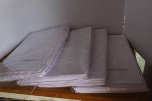 lot 38 image: package of American Airlines pillow cases