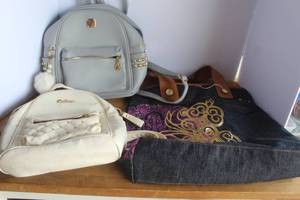 lot 51 image: womens fashion handbags see pictures for details