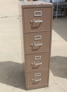 lot 64 image: filing cabinet