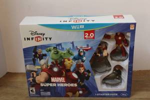 lot 163 image: Disney Infinity Marvel Super Heroes (2.0 Edition) Starter Pack for Nintendo Wii U
