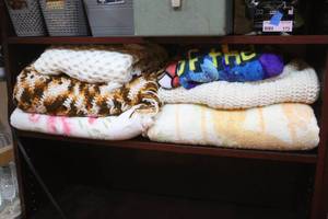 lot 174 image: Blankets crochet shawl and more