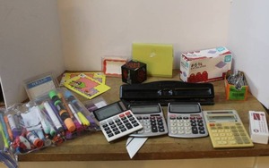 lot 183 image: Officeschool supplies see pictures for details