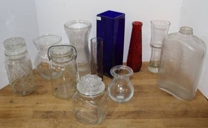 lot 192 image: Lot of vases and jars see pictures for details