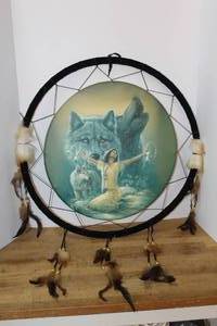 lot 222 image: Large Dreamcatcher about 23 inches