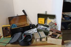 lot 245 image: vintage photographic equipment see pictures for details