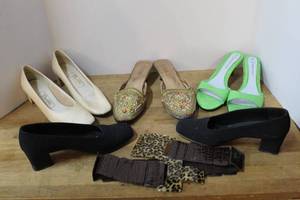 lot 248 image: collection of womens shoes size 8
