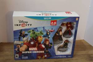 lot 296 image: Disney Infinity Marvel Super Heroes (2.0 Edition) Starter Pack designed for the Nintendo Wii U console