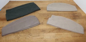 lot 301 image: vintage military or army  caps