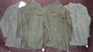 lot 303 image: vintage US Army shirts