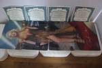 a Bradford Exchange Marilyn Monroe "Hollywood Venus" 4-piece plate set by artist Keith Birdsong all plates come with their authenticity papers