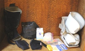 lot 103 image: medical braces and orthopedic supports and more see pictures for details