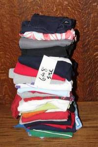 lot 110 image: Kids clothes sizes 6 to 8