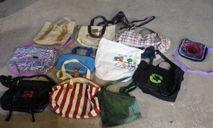 lot 125 image: Reusable bags and more see pictures for details