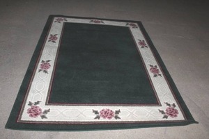 lot 133 image: Rug about 92 inches by 66 inches