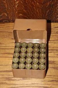 lot 150 image: vintage box 12g shotgun shell ammunition