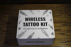 lot 158 image: Wireless tattoo kit