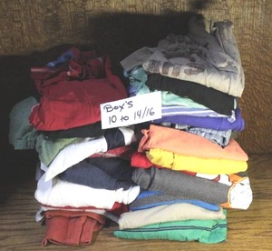 lot 163 image: Boys clothes size 10 to 1416