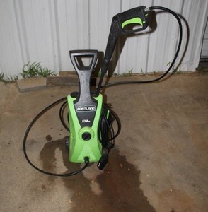 Portland 1750 PSI 1.3 GPM Electric Pressure Washer tested worked when posted