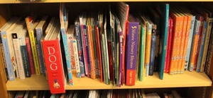lot 213 image: Shelf of kids books