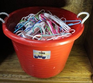 lot 222 image: Hopeful of baby hangers