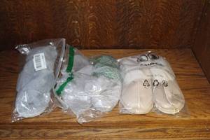 lot 233 image: Womens house shoes size 9-10