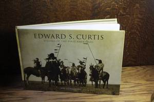lot 257 image: book Edward S. Curtis Visions of the First Americans by Don