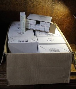lot 260 image: 20-boxs of TCP 13W Quad Tube 4-Pin PL Compact Fluorescent Light Bulbs (2700K Soft White),