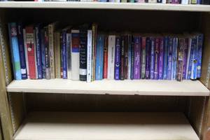 lot 317 image: Shelf of books see pictures for titles