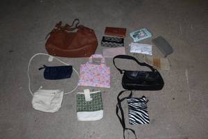 lot 344 image: Collection of handbags and wallets