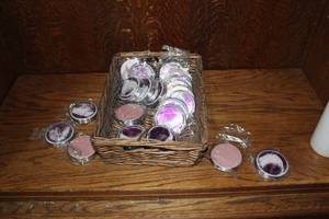 lot 351 image: Basket full of compact mirror