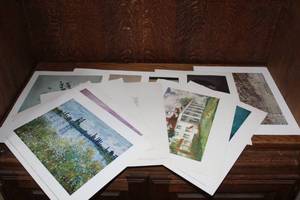 lot 384 image: assortment of landscape and nature art prints took pictures of them all